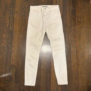 TOPSHOP Moto JAMIE white jeans, skinny, size W30